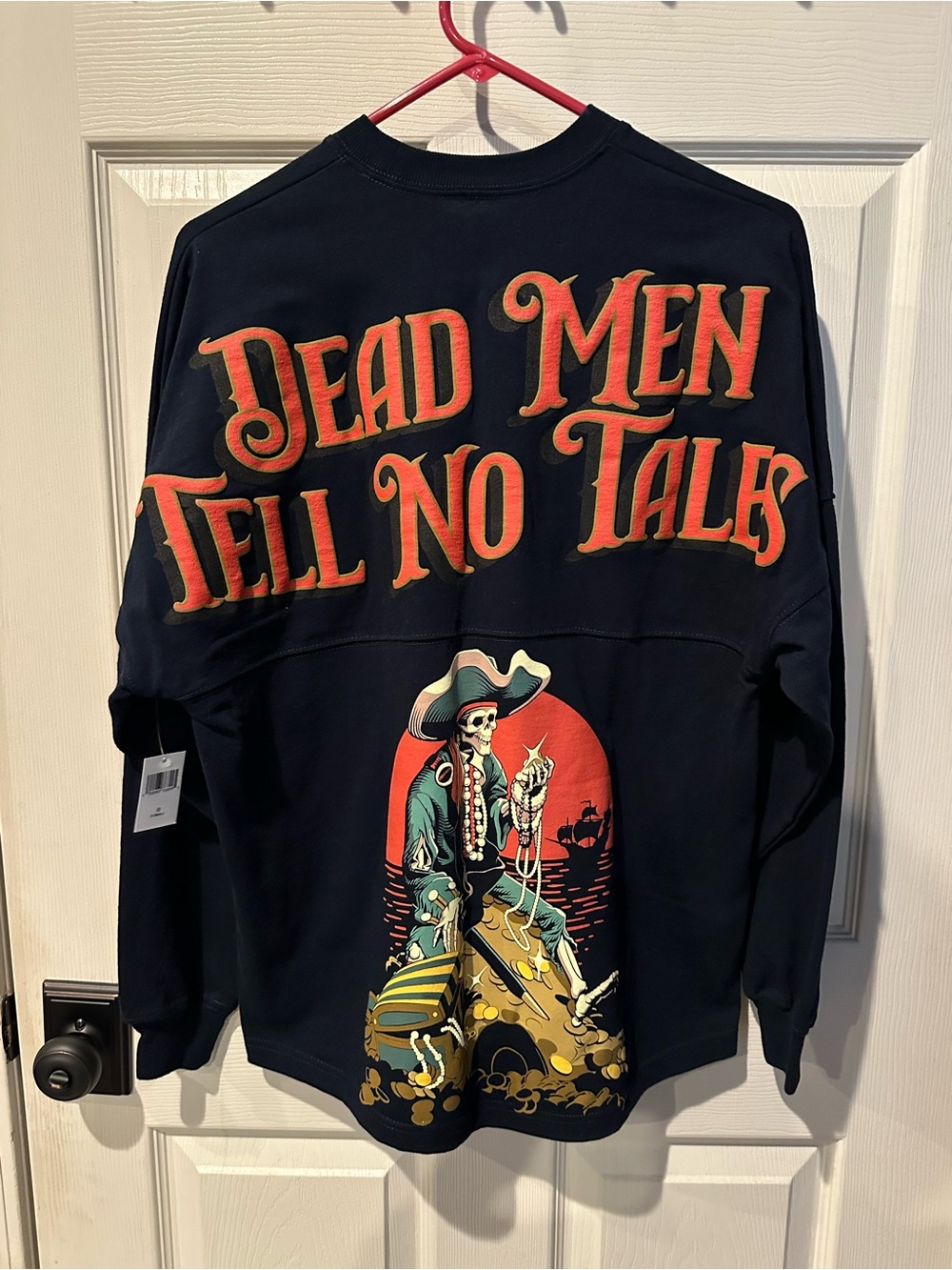 Disney Parks Spirit Jersey Pirates of the Caribbean Dead Men Tell No Tales XS